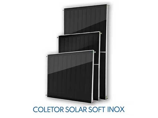 COLETOR SOLAR SOFT INOX